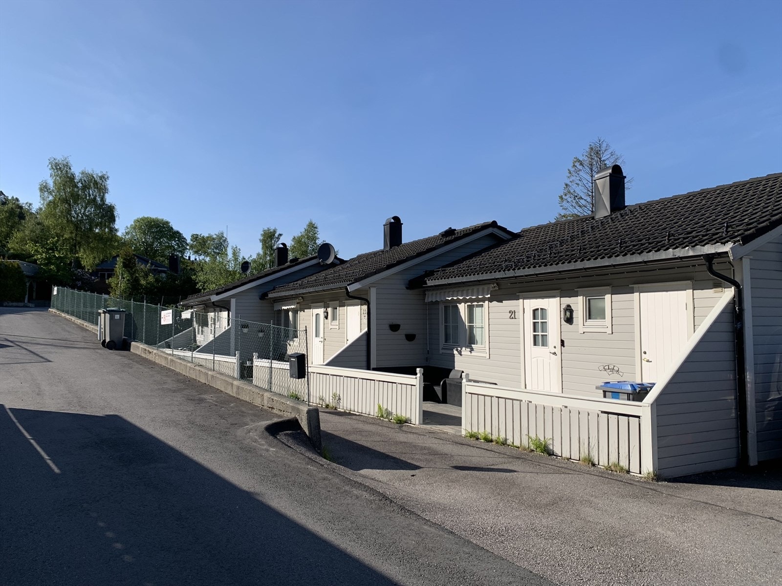 Fint inngangsparti Galleribilde