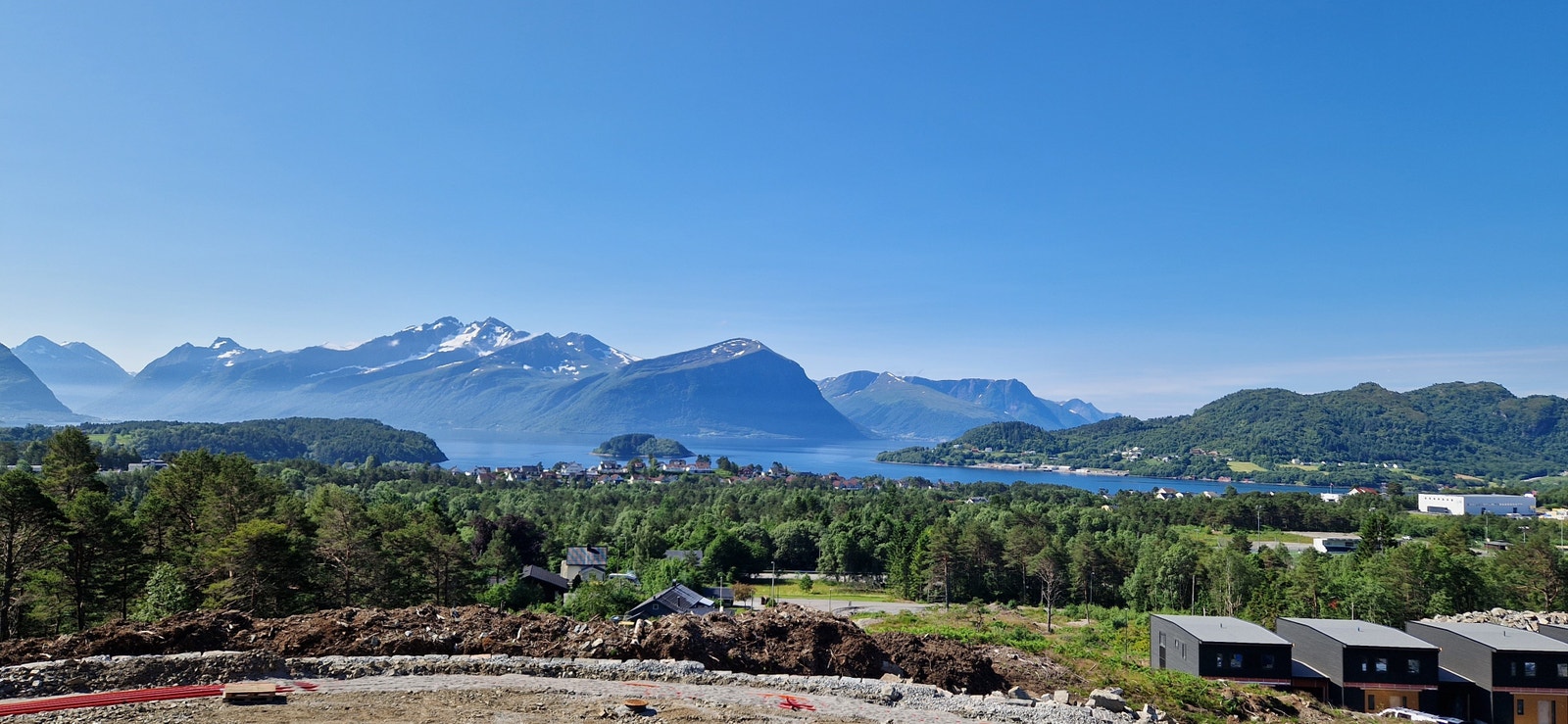 Utsikt fra tomt 13 Galleribilde