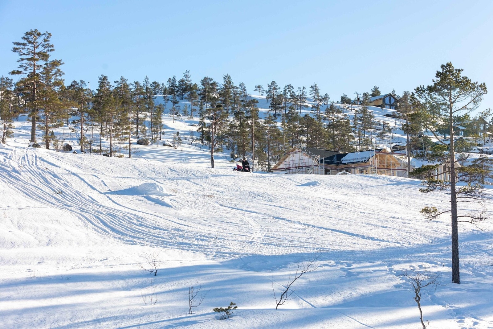 Akebakke i tomteområdet! Galleribilde