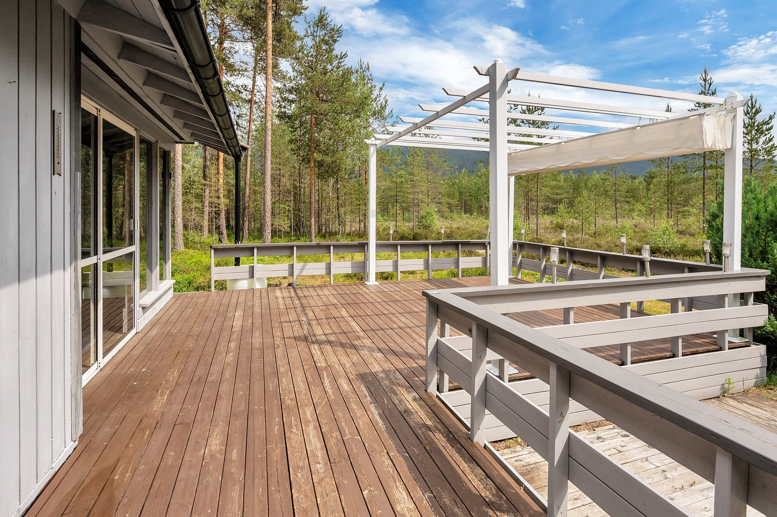 Solrik terrasse Galleribilde