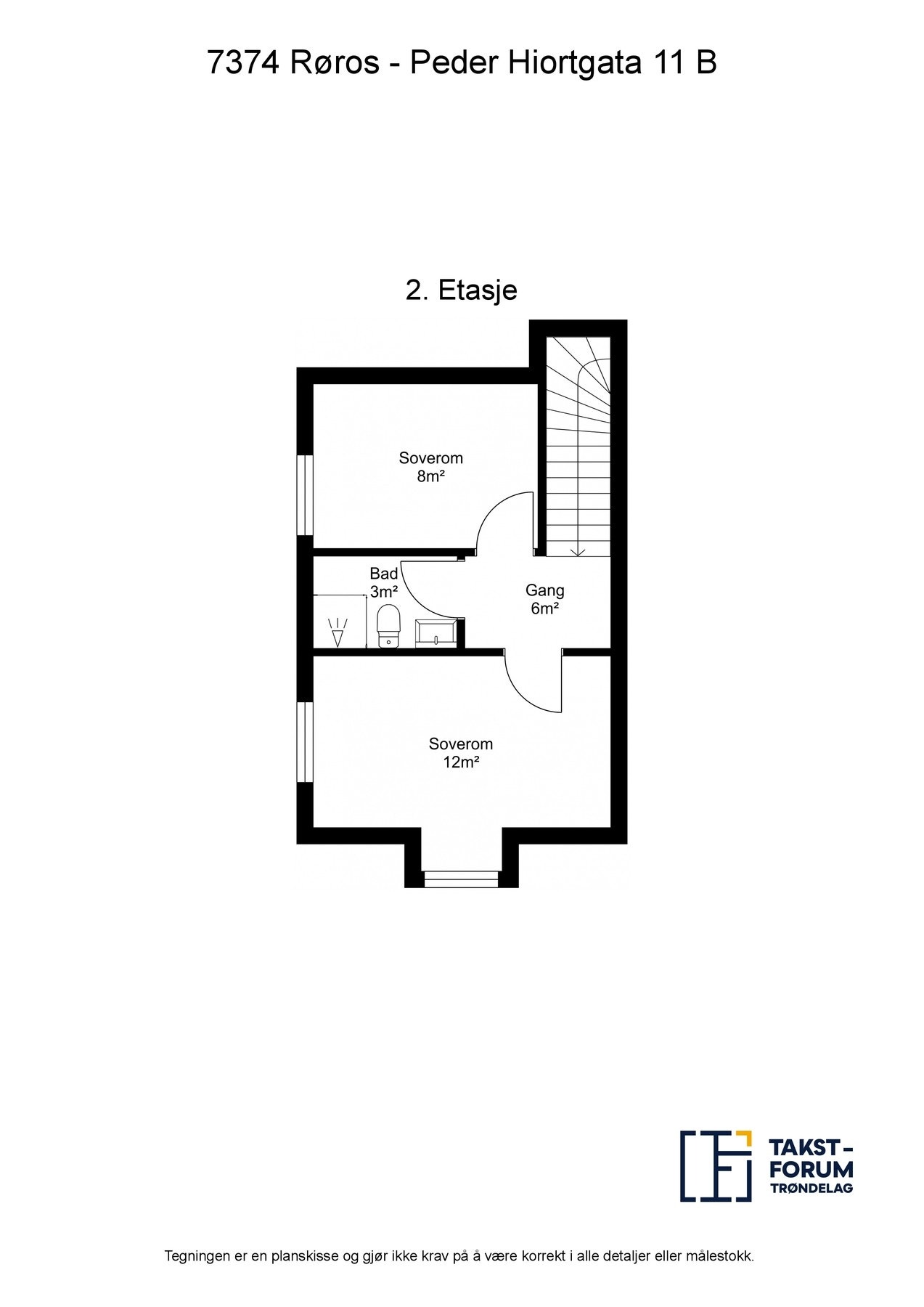 Planskisse 12.etg. Galleribilde