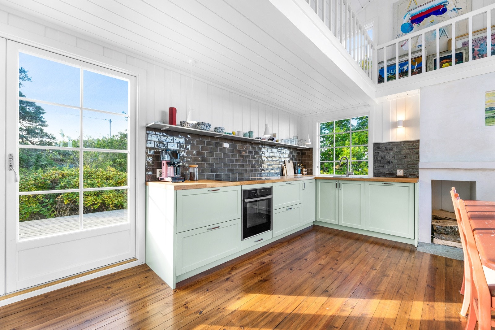 Nytt, moderne kjøkken Galleribilde