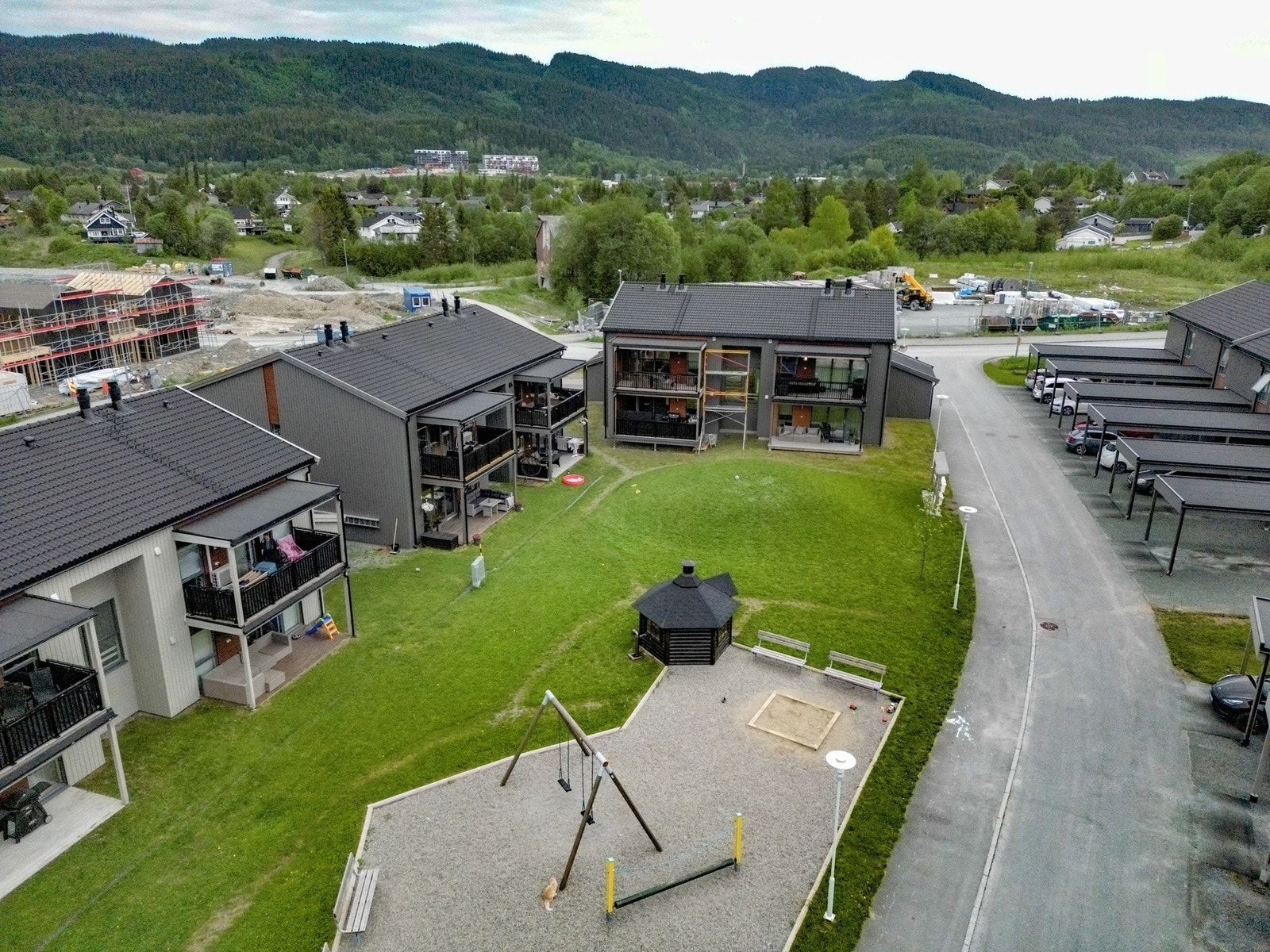 En moderne 3-romsleilighet nyoppført i 2020 Galleribilde