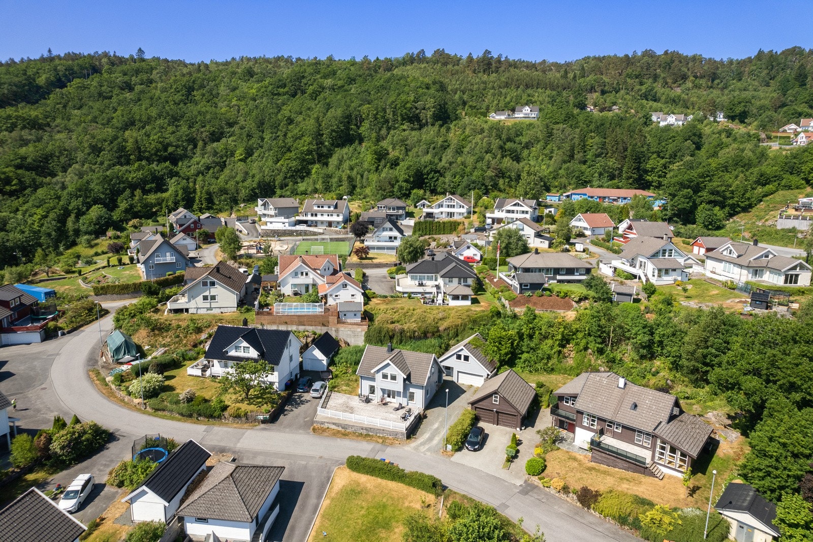Oversikt - Etablert boligområde. Galleribilde