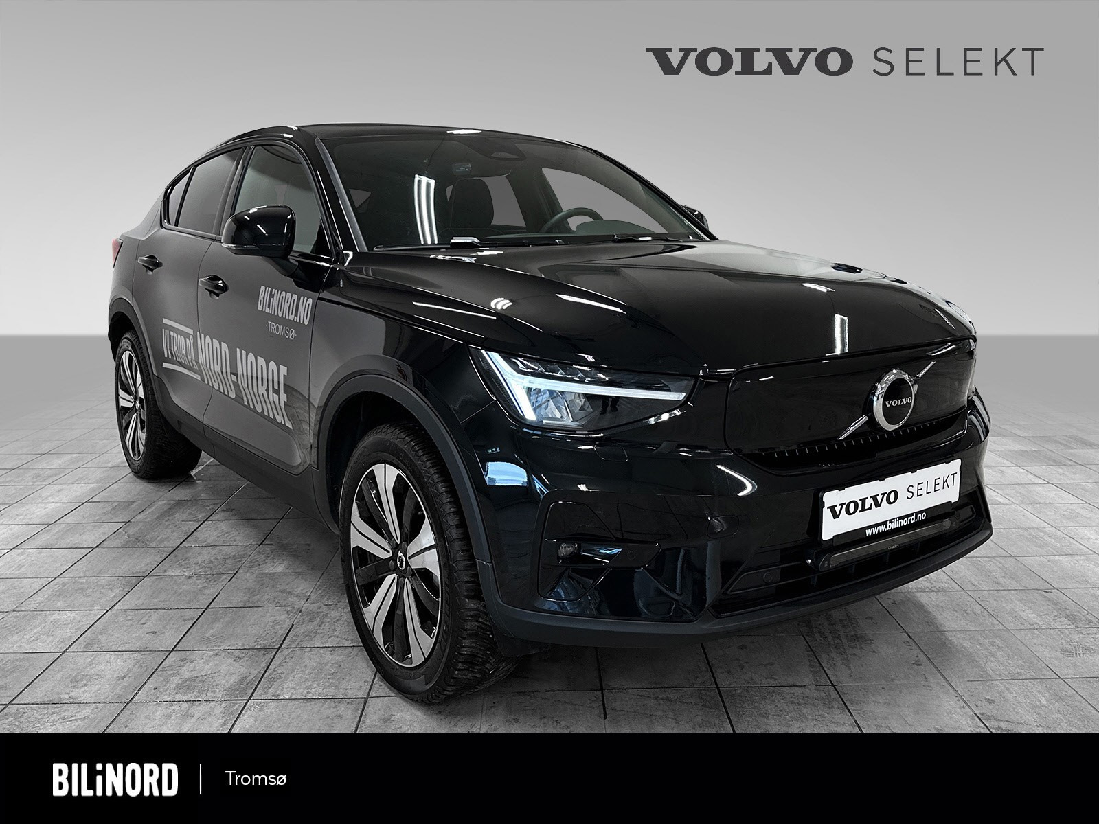 Helelektriske Volvo C40 med oppgitt rekkvidde på opptil 447 km