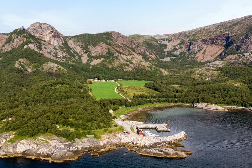 Meget naturskjønt område Galleribilde