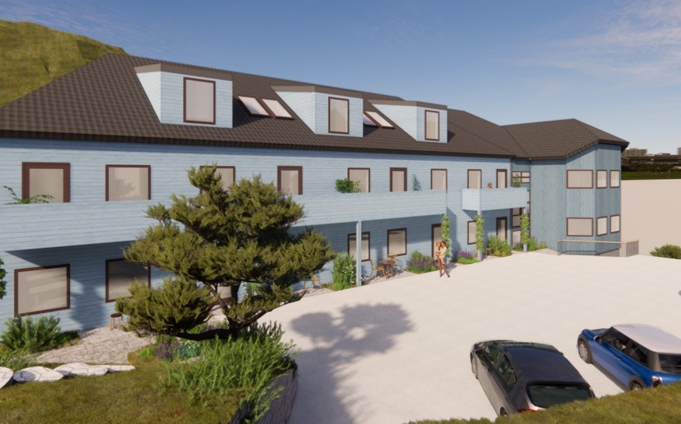 Velkommen til Øvre Fyllingsveien 48 | Skisse Galleribilde