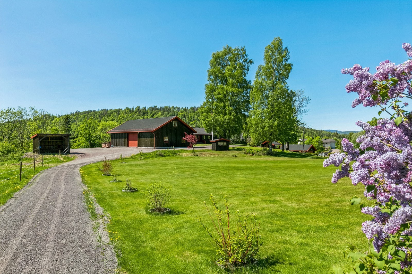 Eiendommen er på totalt 343,9 daa Galleribilde