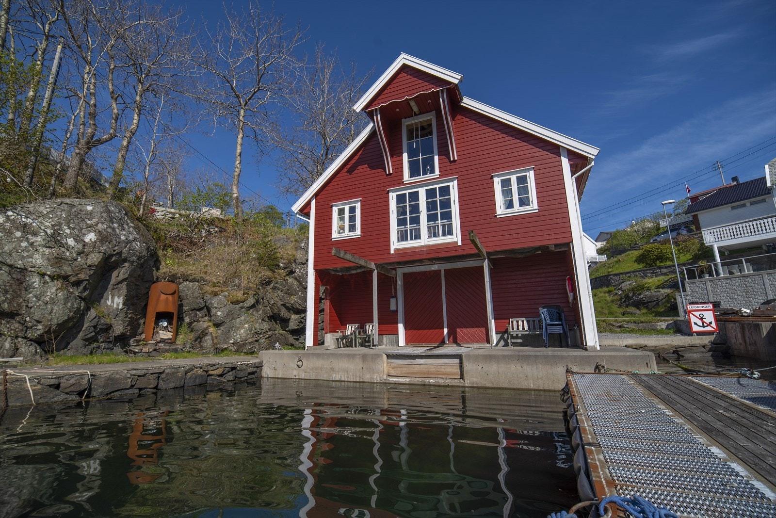 Bygget var opprinnelig oppført i 1947, men var gjenstand for en omfattende rehabilitering i årene rundt 2014-2016. Galleribilde