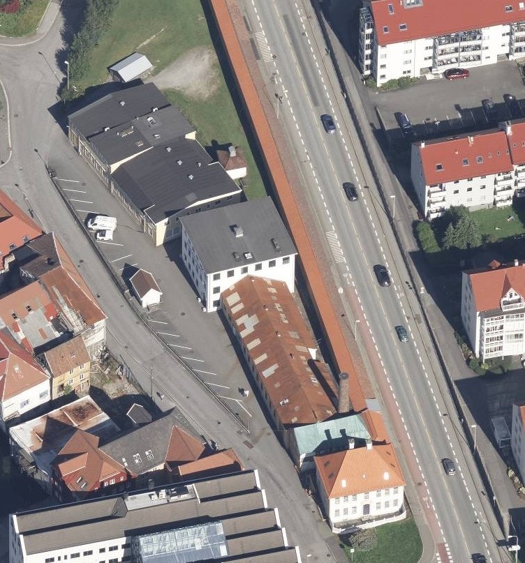 Sandviksveien 60 og 62 sett fra sør Galleribilde