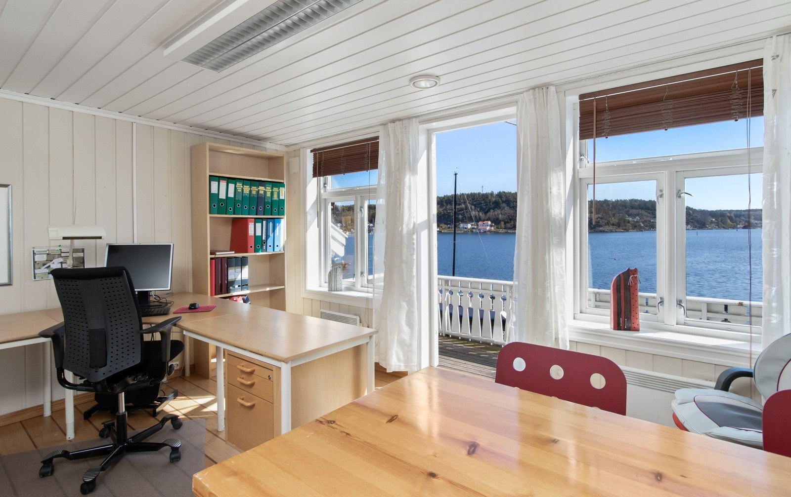 Kontor med balkong Galleribilde