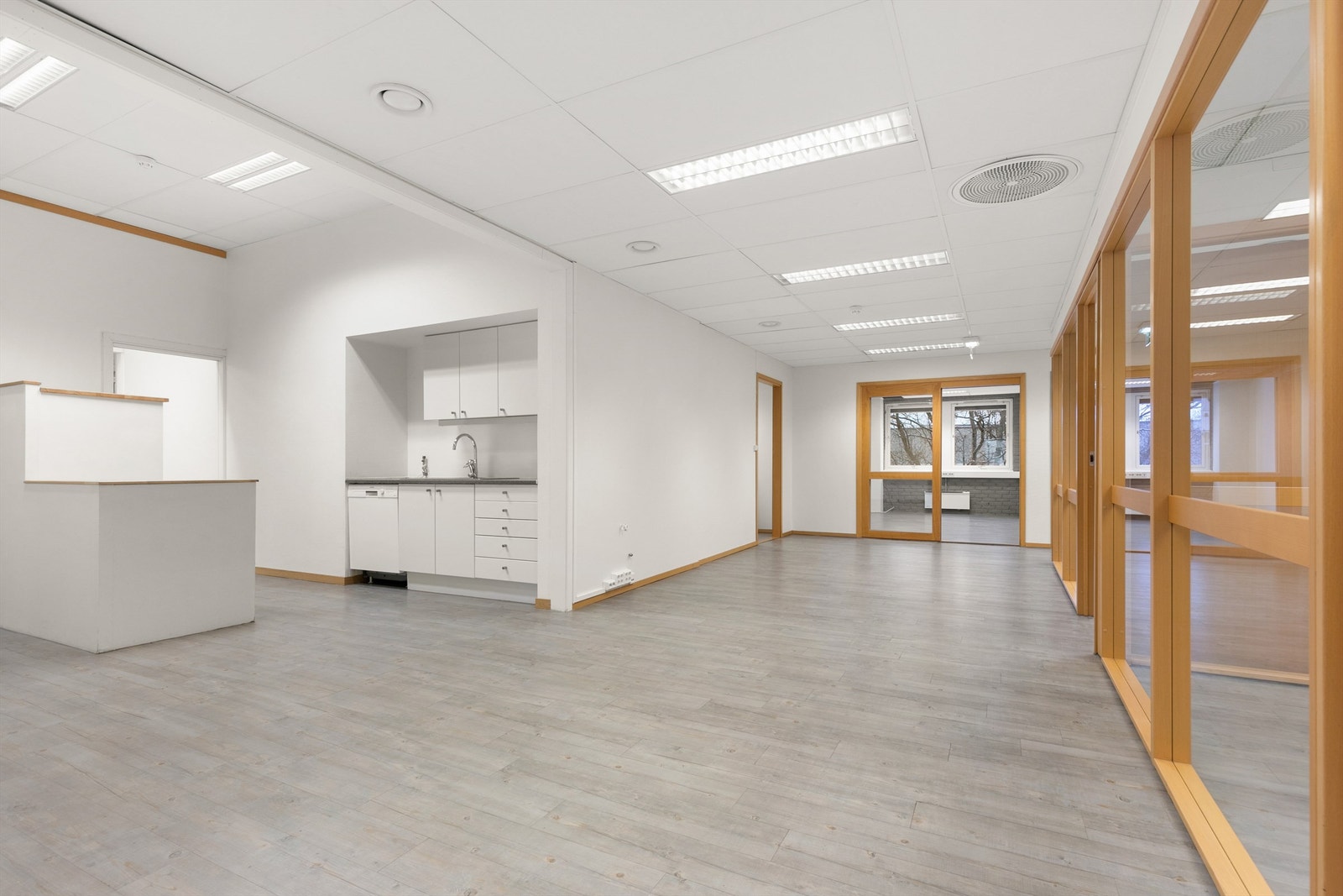 Kjøkkenet slik det fremstår i dag. Galleribilde