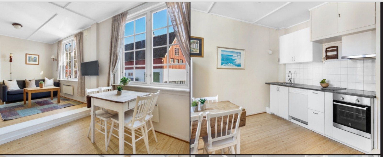 Åpen kjøkken/stue løsning Galleribilde