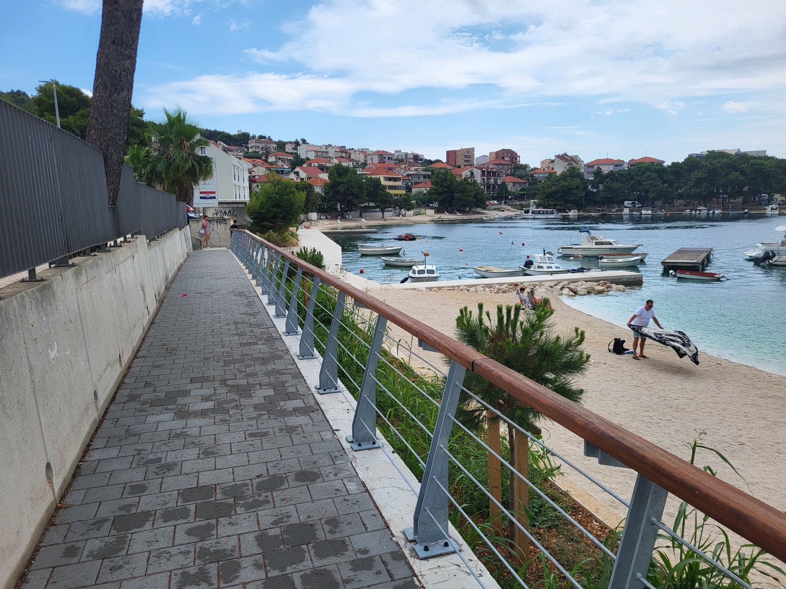Stranden nedenfor Galleribilde