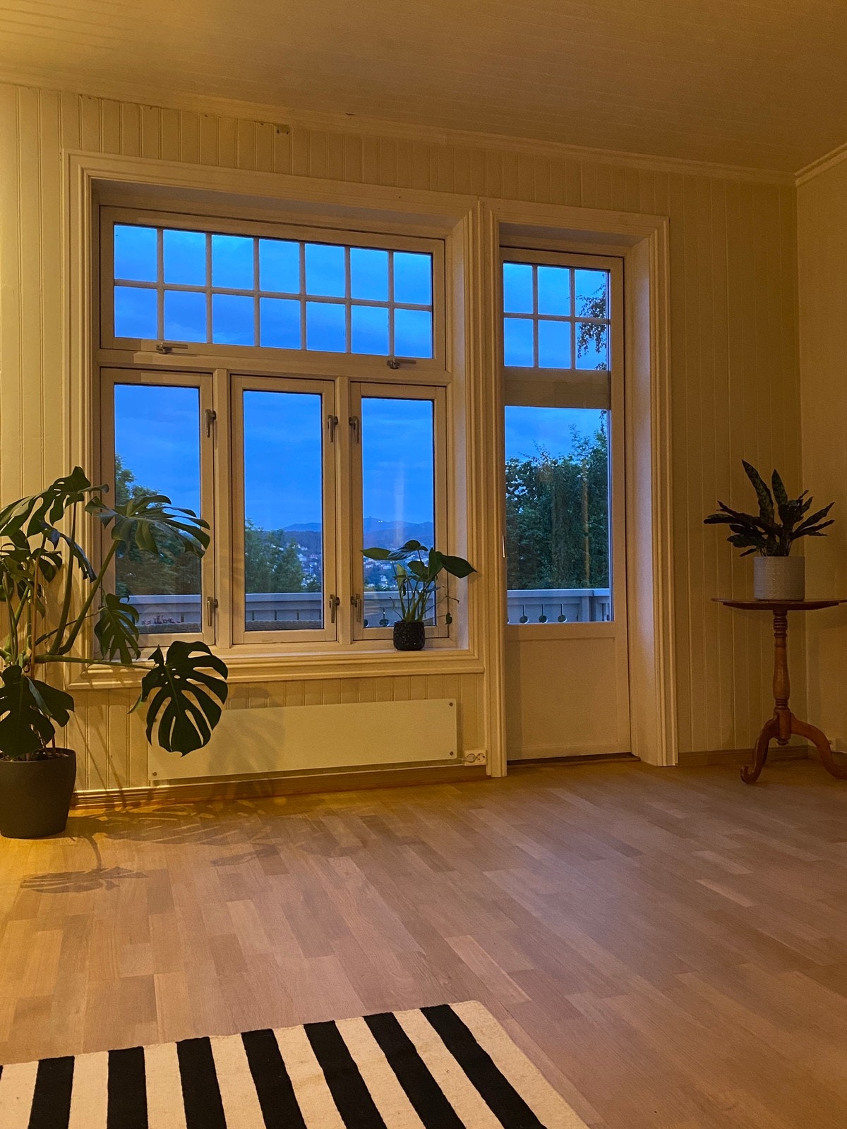 Stue med utgang til veranda Galleribilde