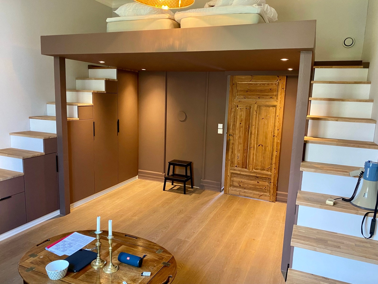 Soverom 2, dobbeltseng på hems Galleribilde