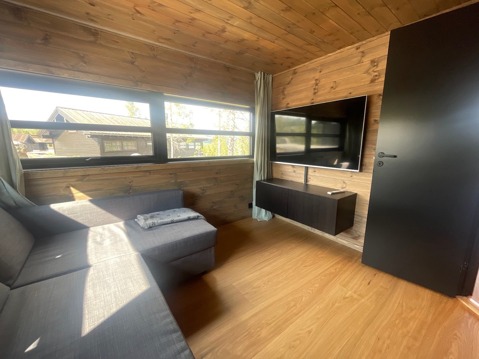 TV-stue med sovesofa Galleribilde