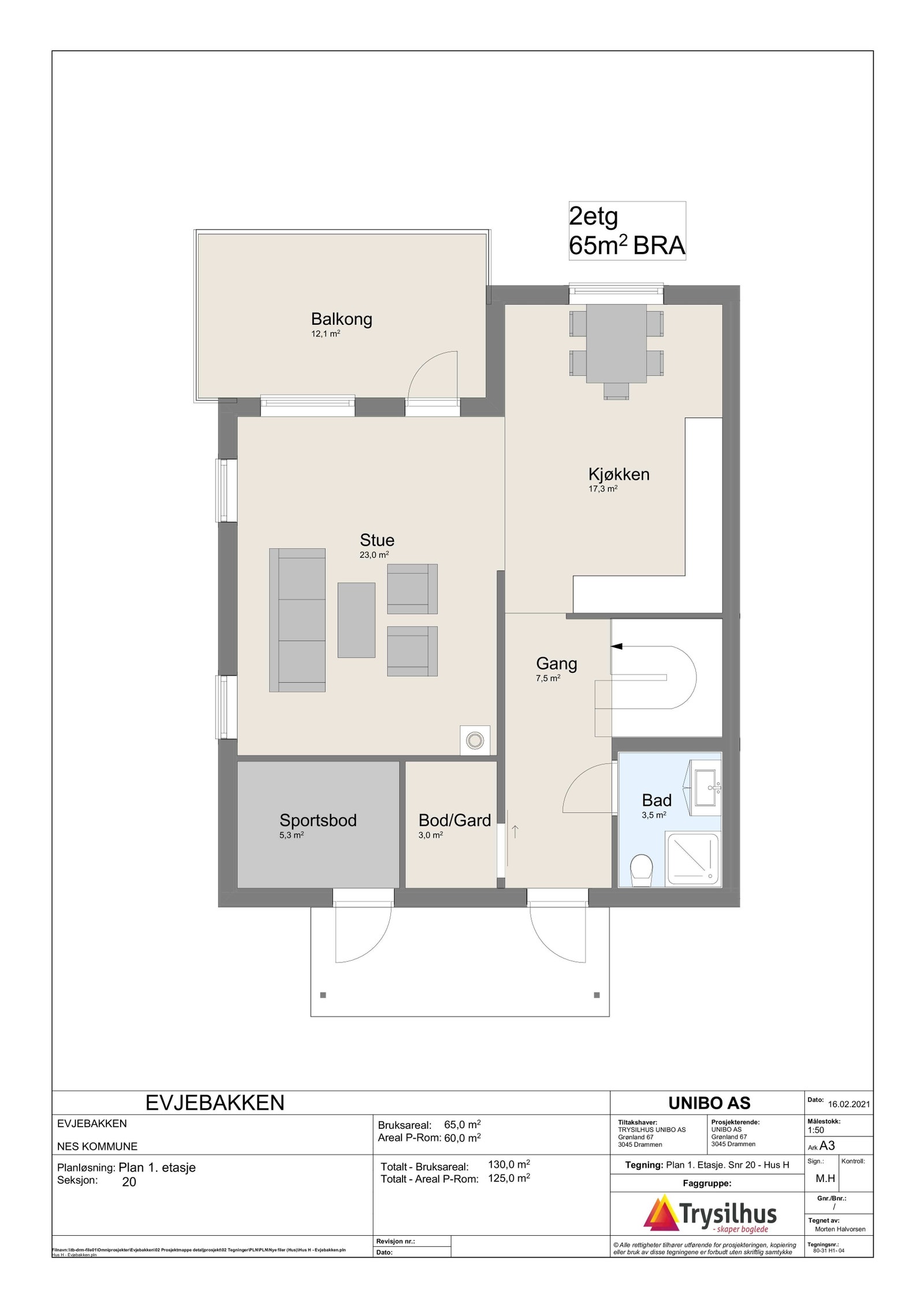 1. etasje Galleribilde