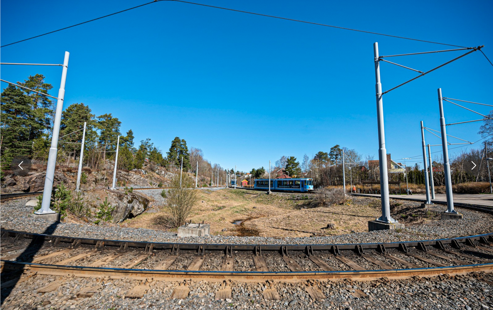 Trikkeholdeplassen på Ljabru, 5 min gangavstand Galleribilde