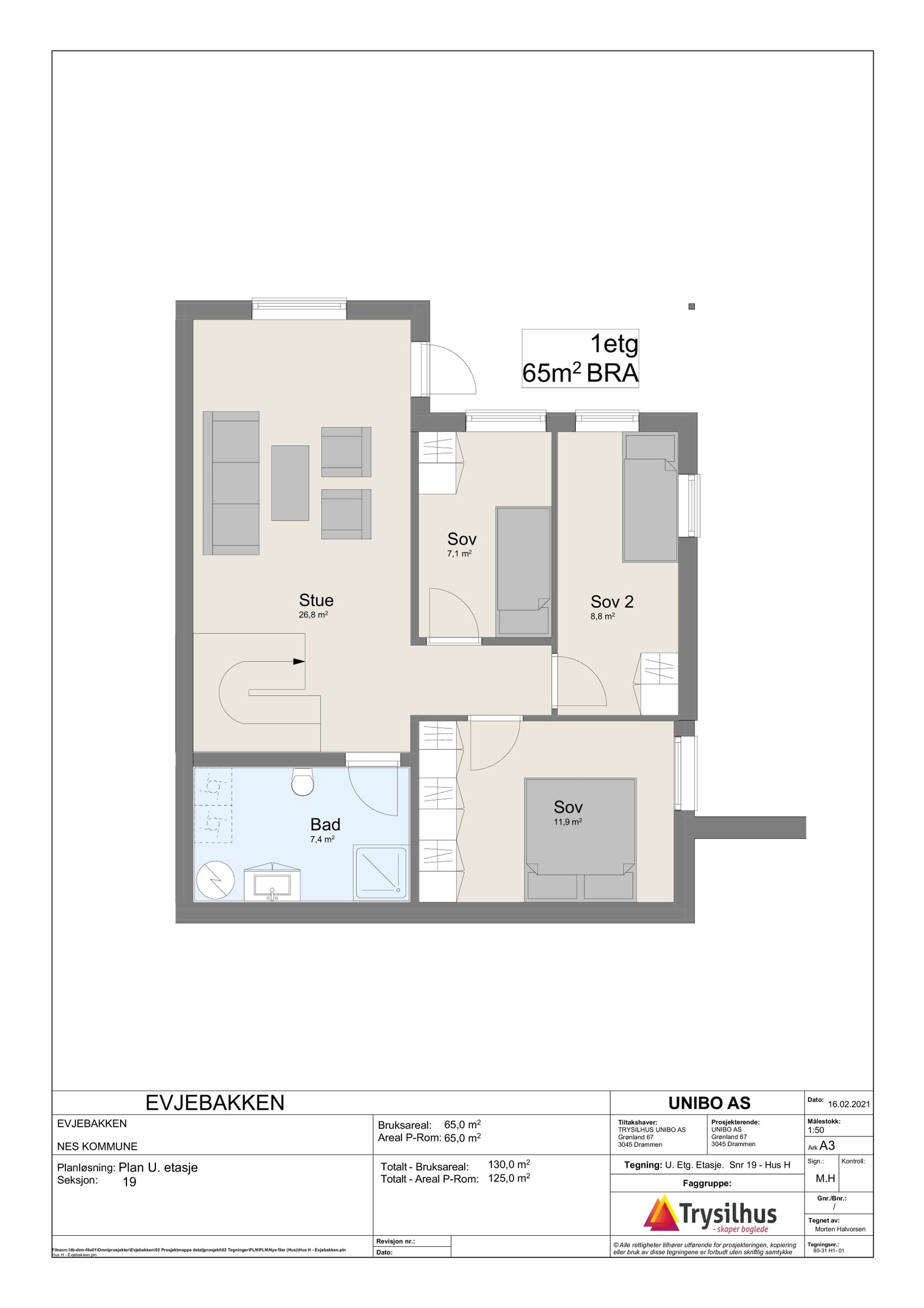 Underetasje Galleribilde