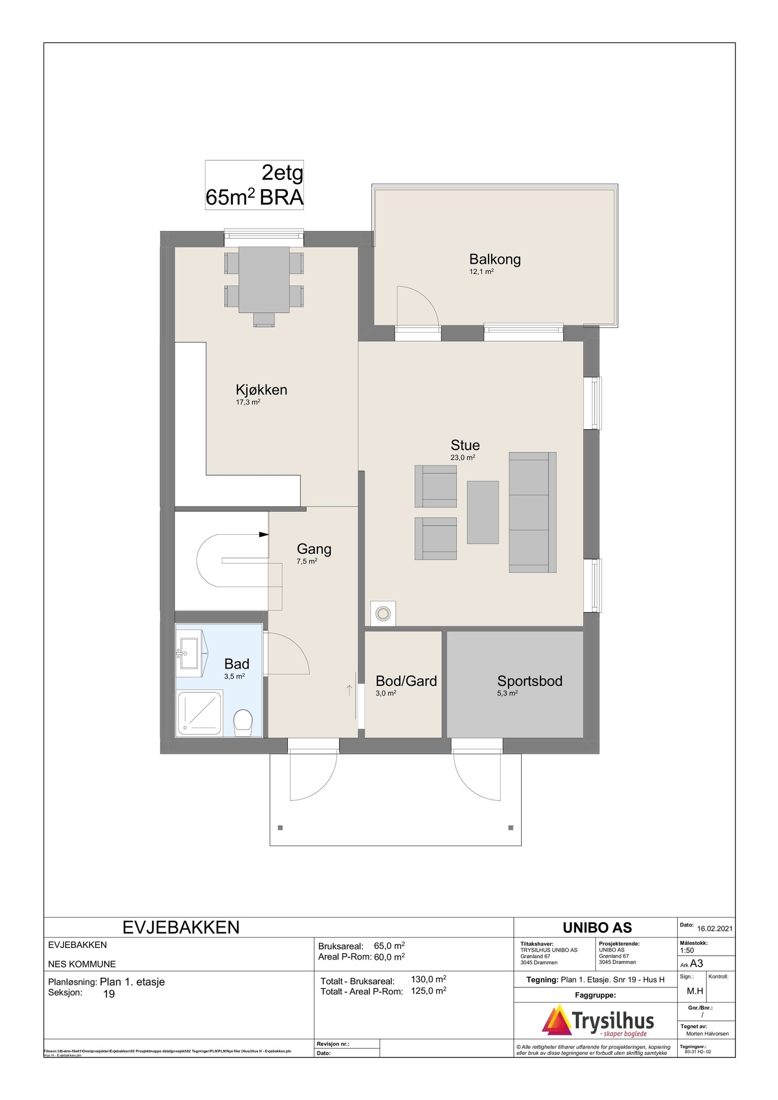 1. etasje Galleribilde