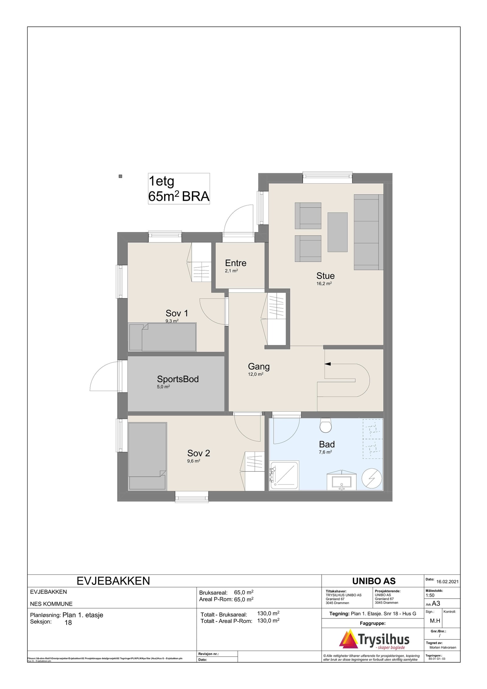 1. etasje Galleribilde