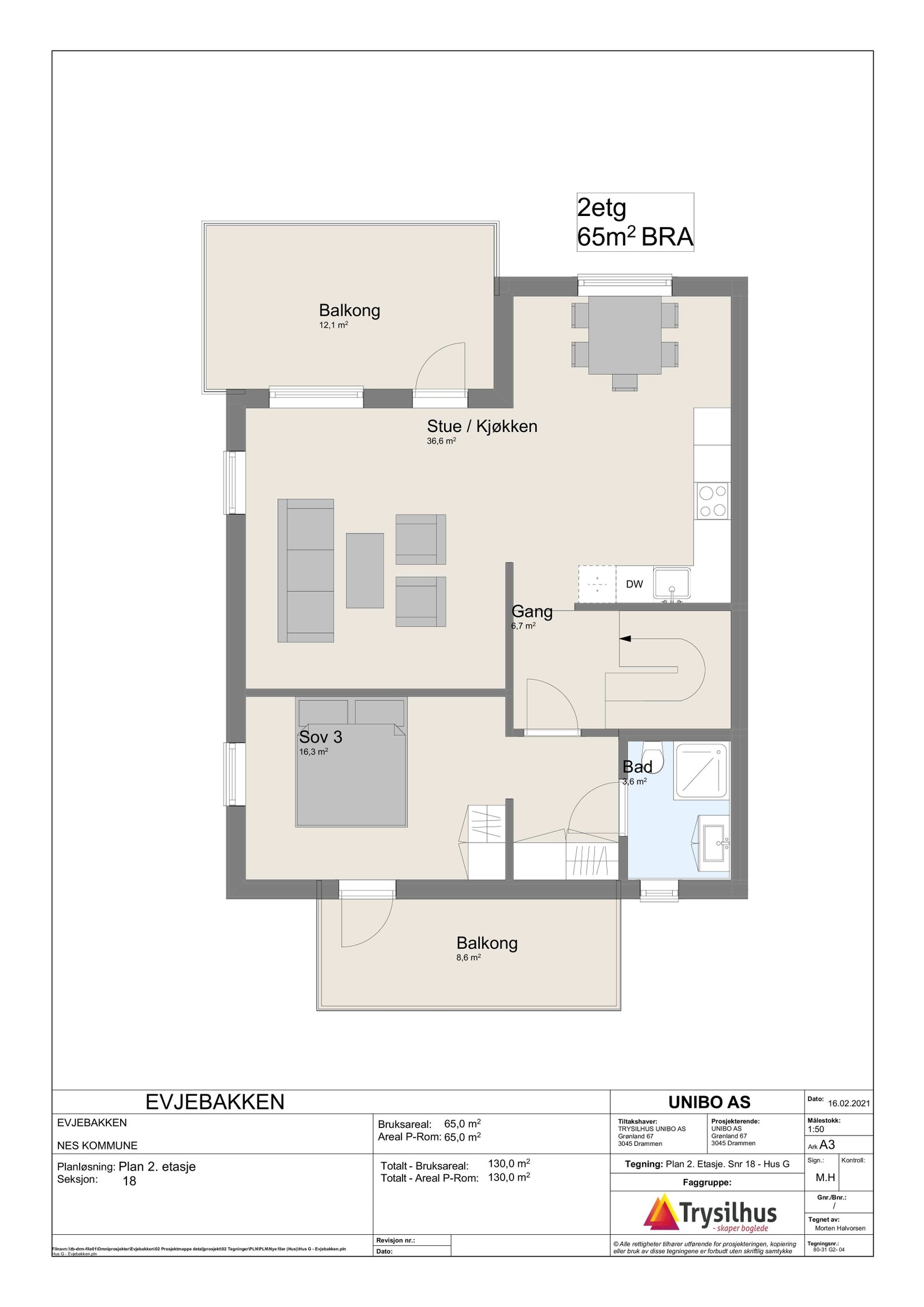 2. etasje Galleribilde