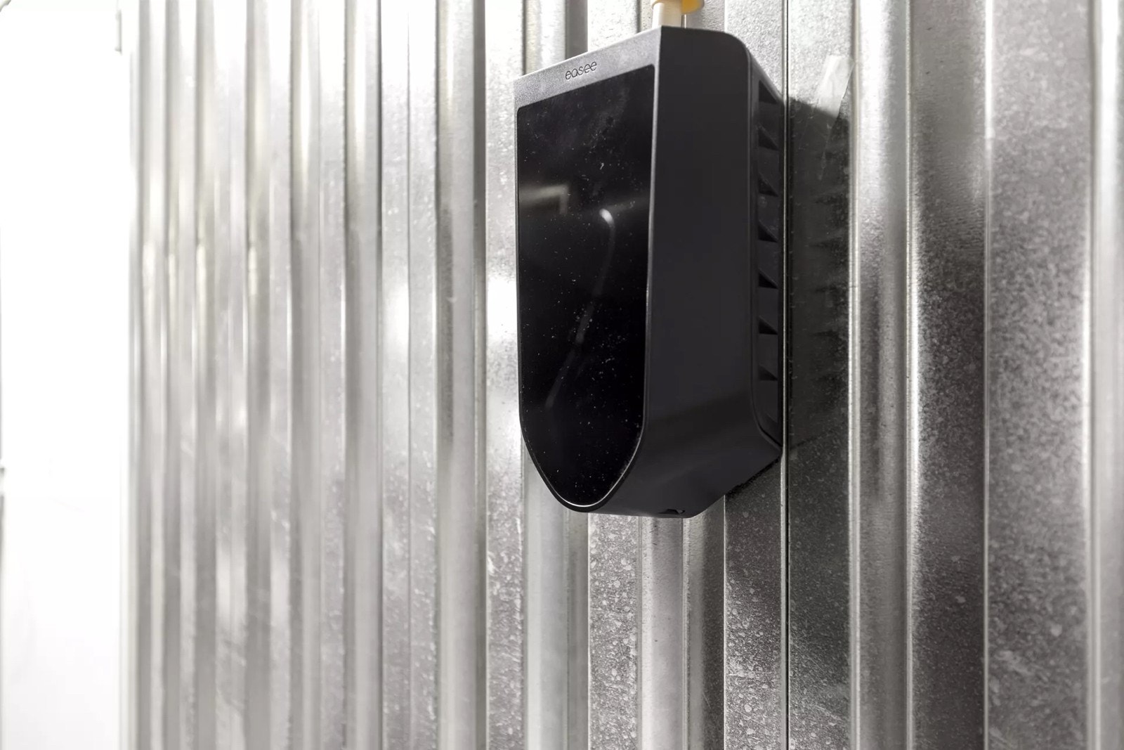 Det er klargjort for elbillader på parkeringsplassen Galleribilde