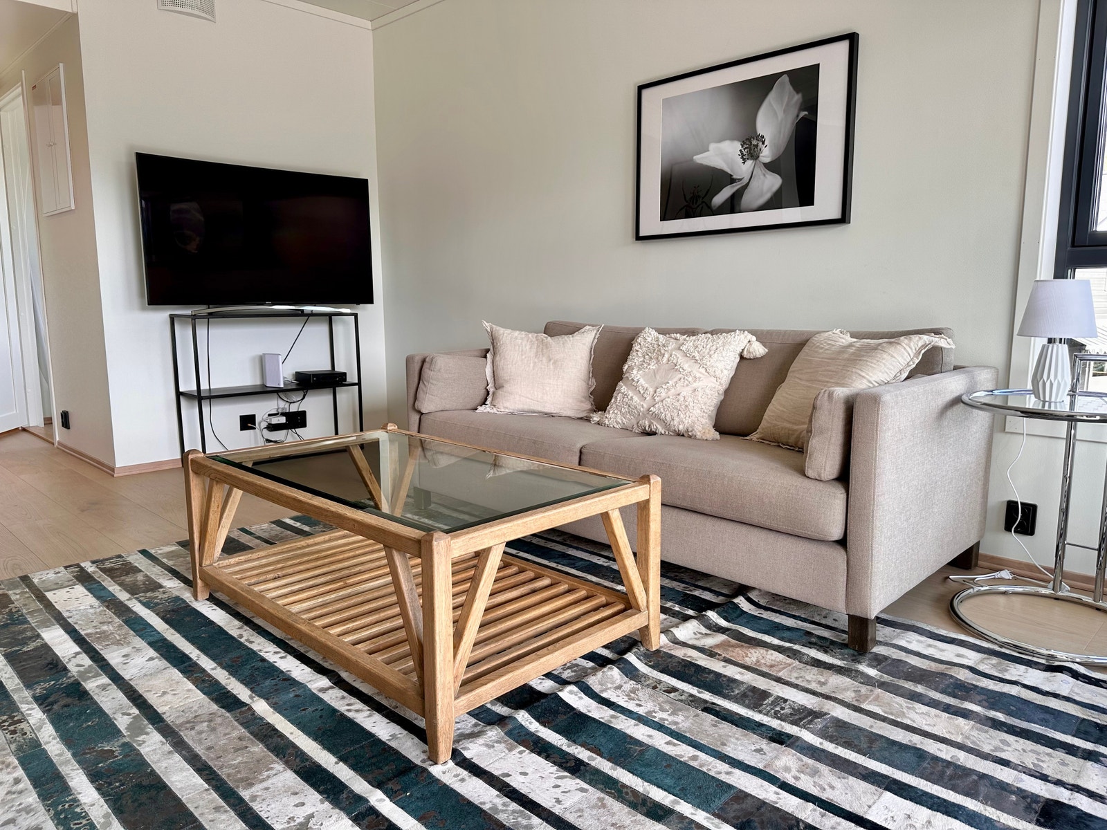 Stue med TV Galleribilde