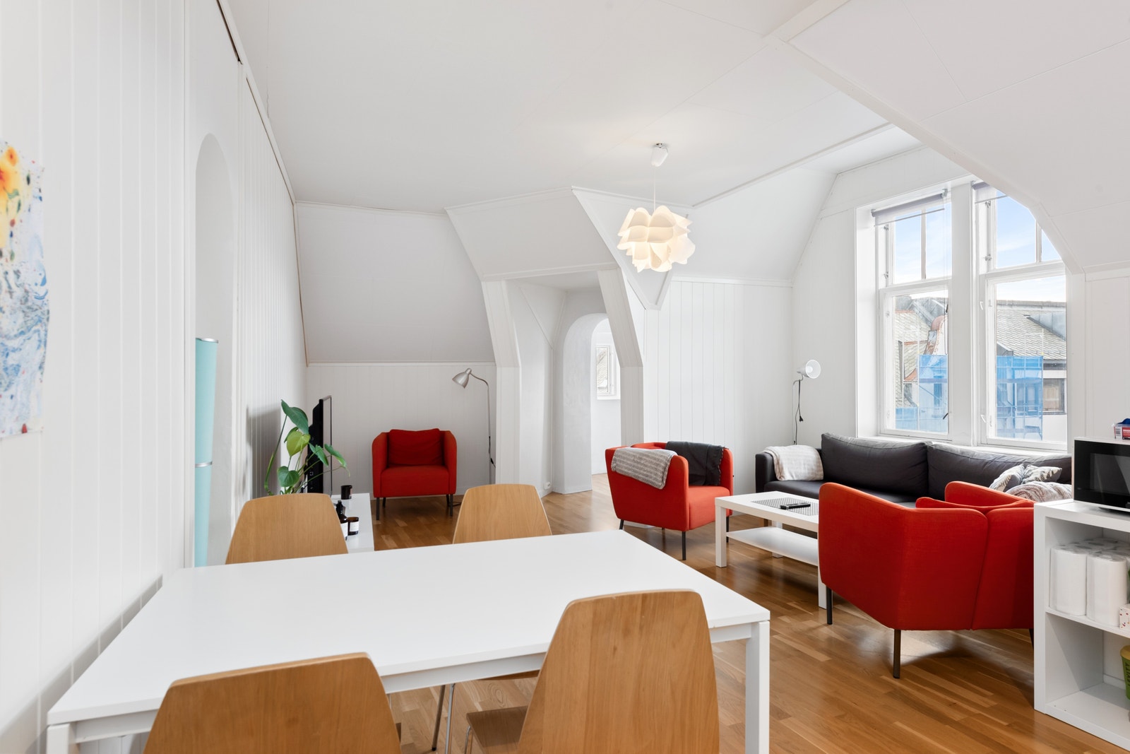 Stue med spiseplass Galleribilde