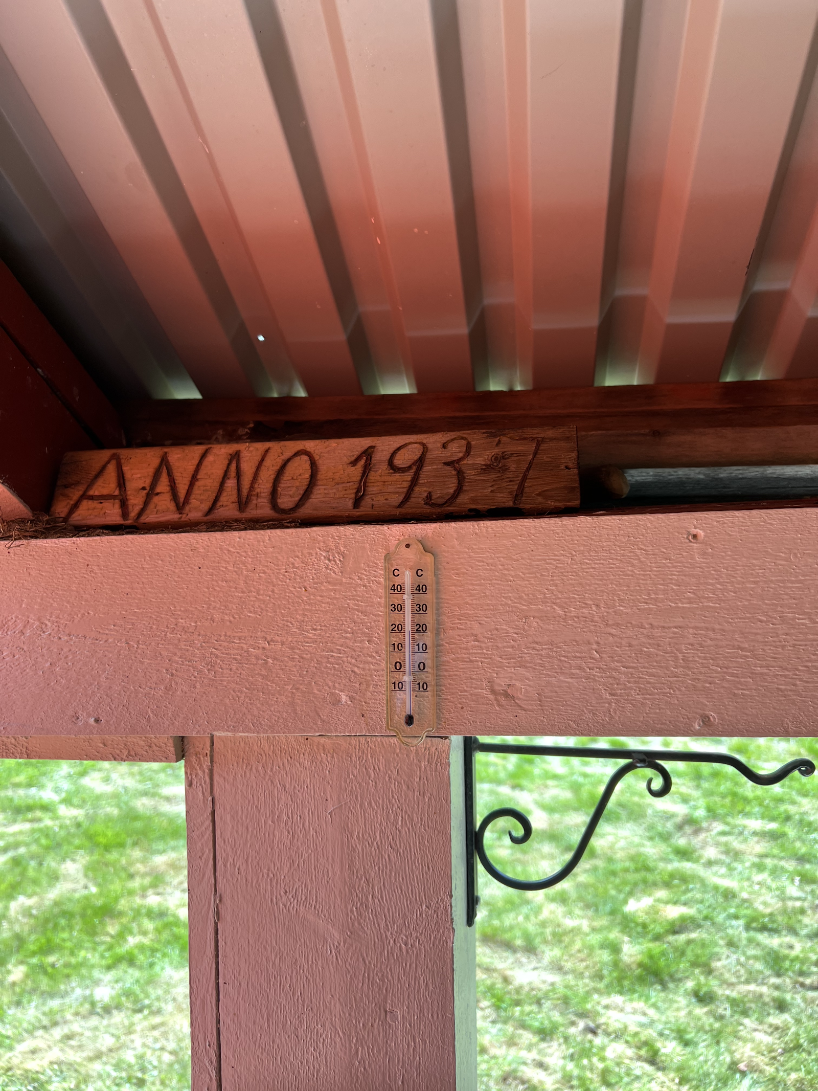 Hytta ble oppført i 1937 Galleribilde