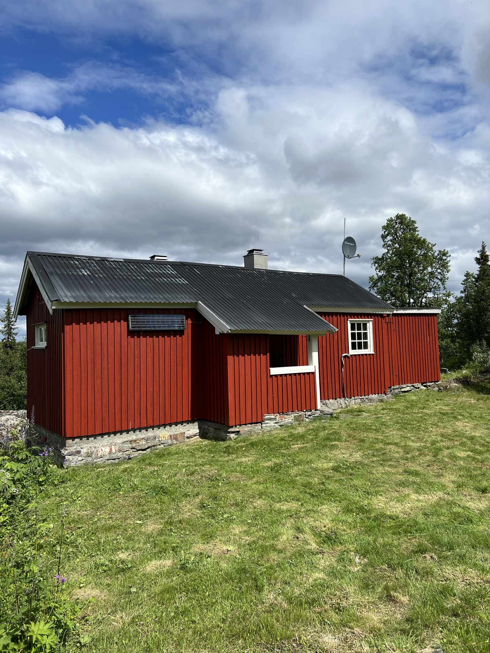 Fasade sett fra veg Galleribilde
