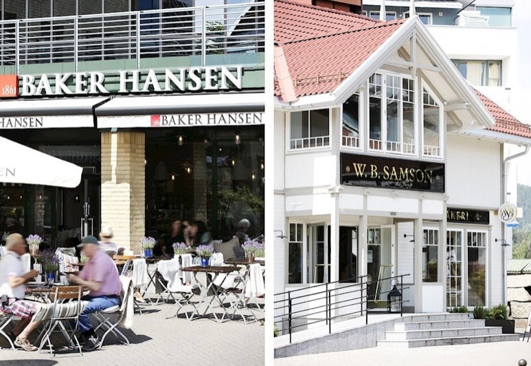 Kort vei til Bekkestua sentrum Galleribilde