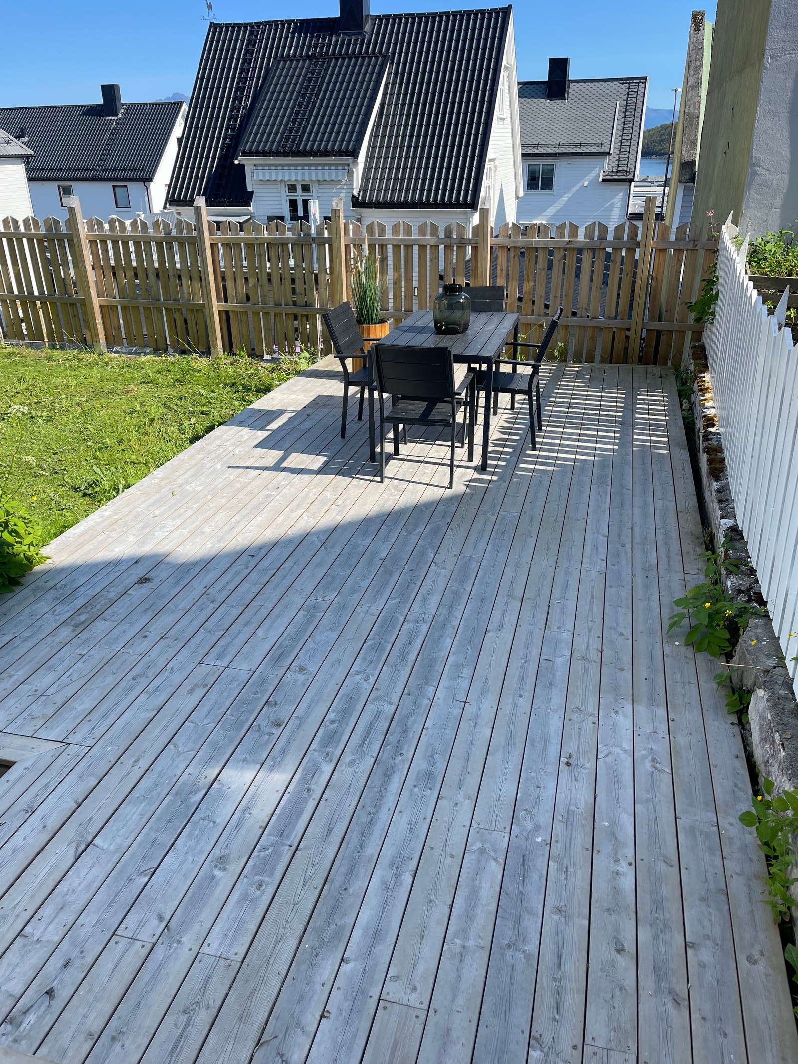 Uteplasser for felles hygge. Galleribilde