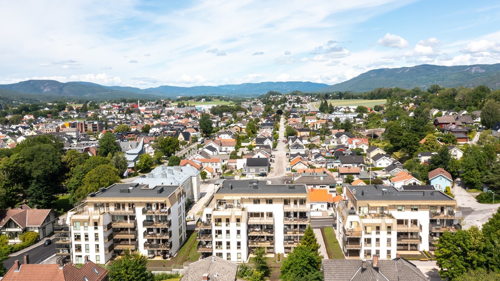 Brekkeby hage - trinn 2 er midterste bygget Galleribilde