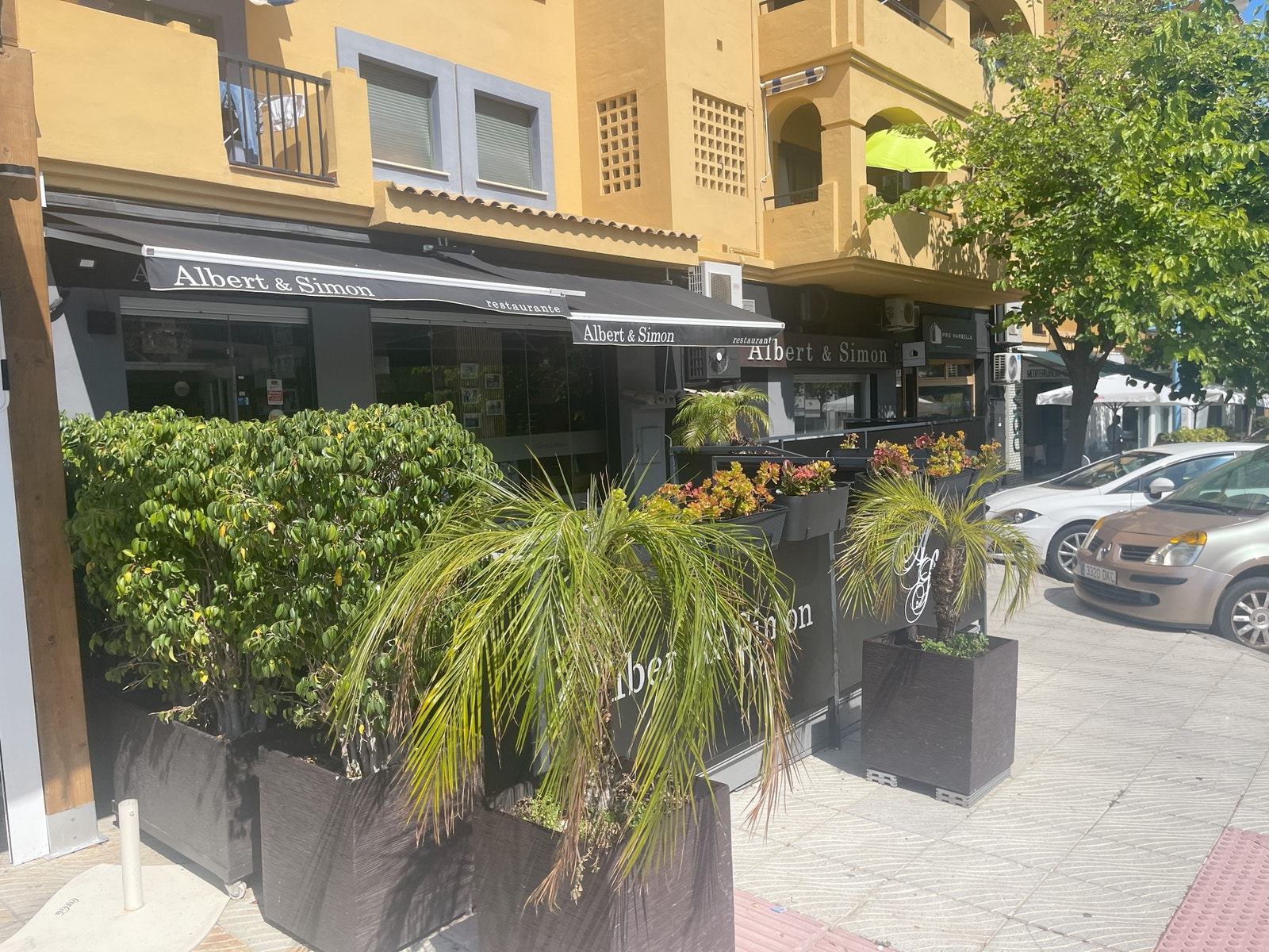 En restaurant i nærheten Galleribilde