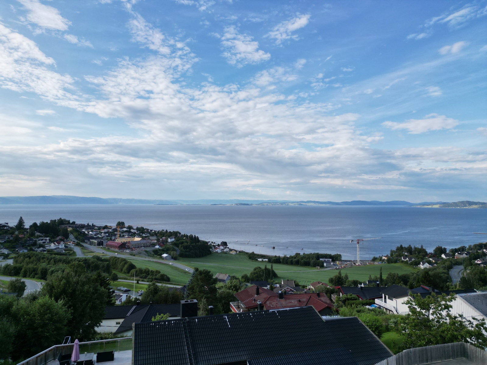 Utsikt fra eget uteområde Galleribilde