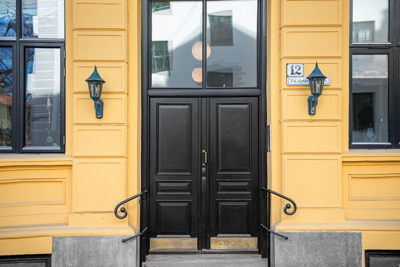 Felles inngangsparti Galleribilde