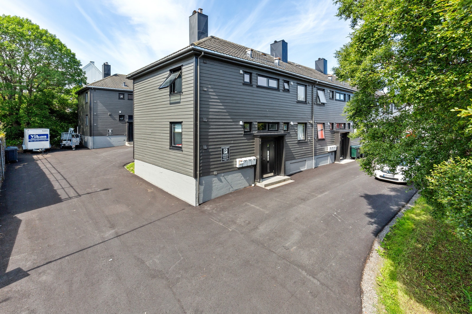 Hyggelig uteplass Galleribilde