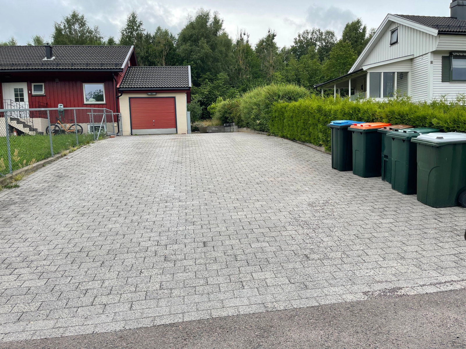 Masse plass til parkering Galleribilde