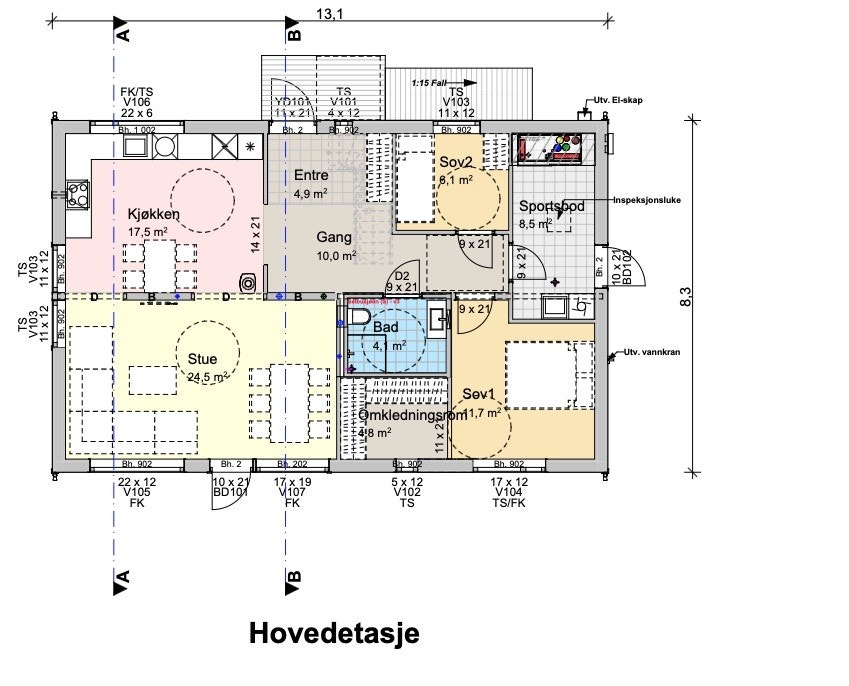 Hovedetasje Galleribilde