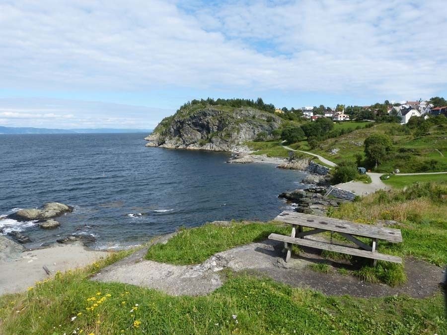 10 min å gå til Korsvika Galleribilde