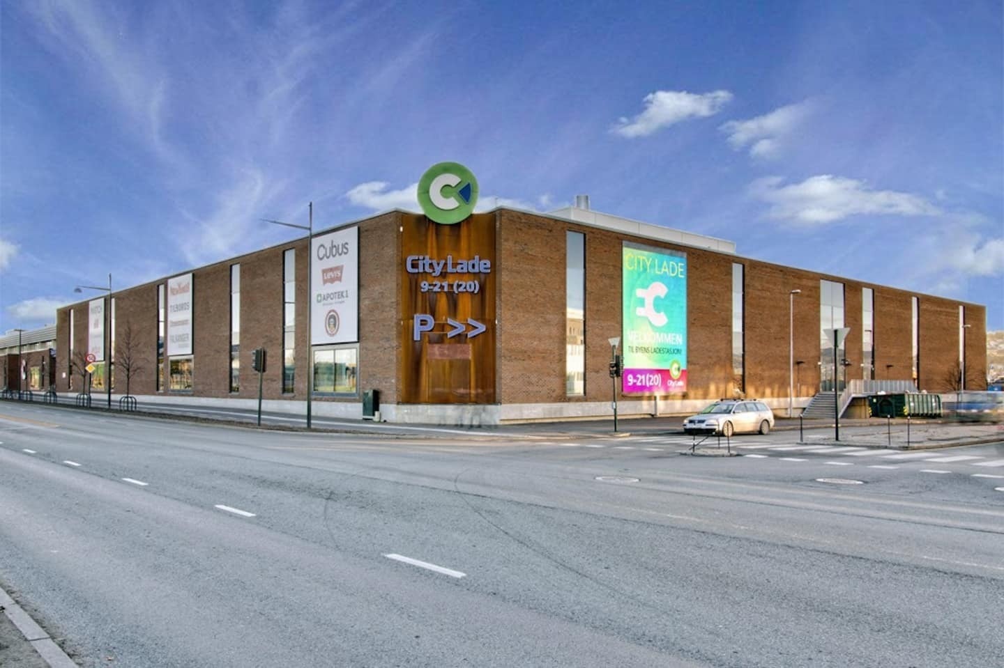 2 min å gå fra City Lade Galleribilde