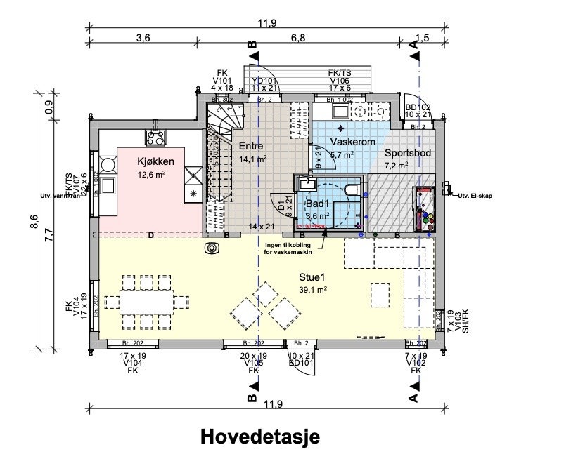 Hovedetasje Galleribilde