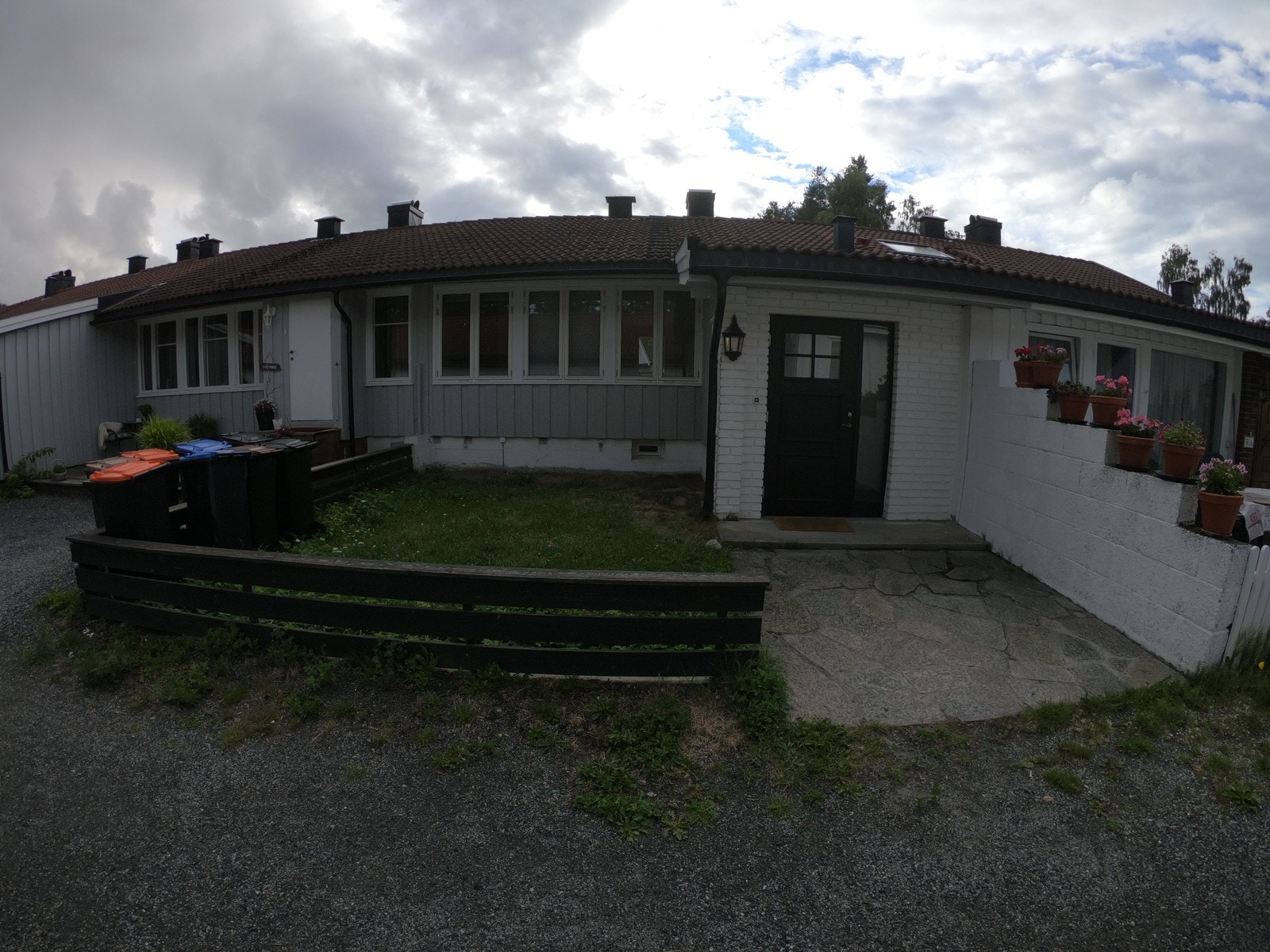 Parkeringsplass er gravd ut Galleribilde