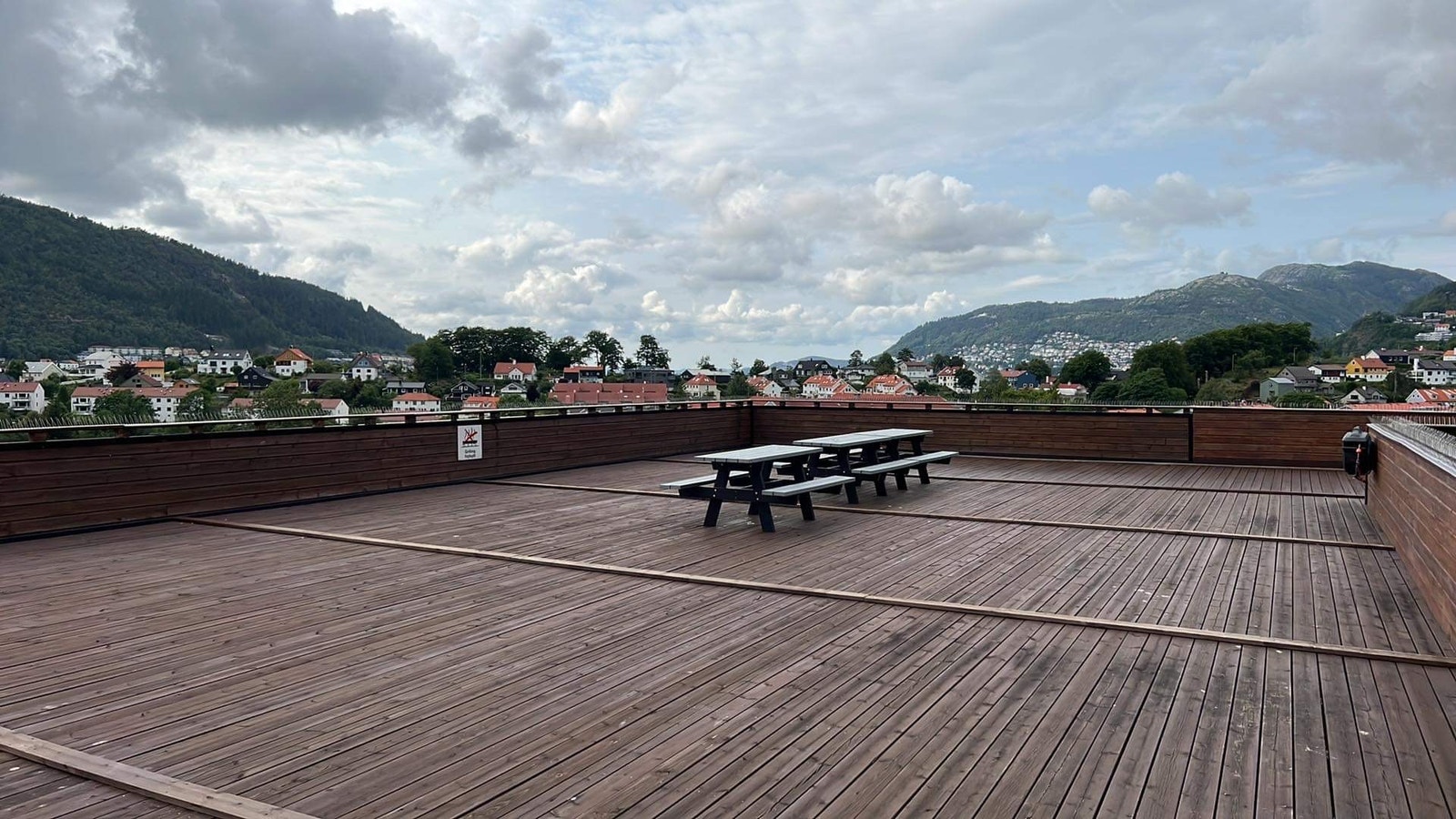 Felles takterrasse Galleribilde