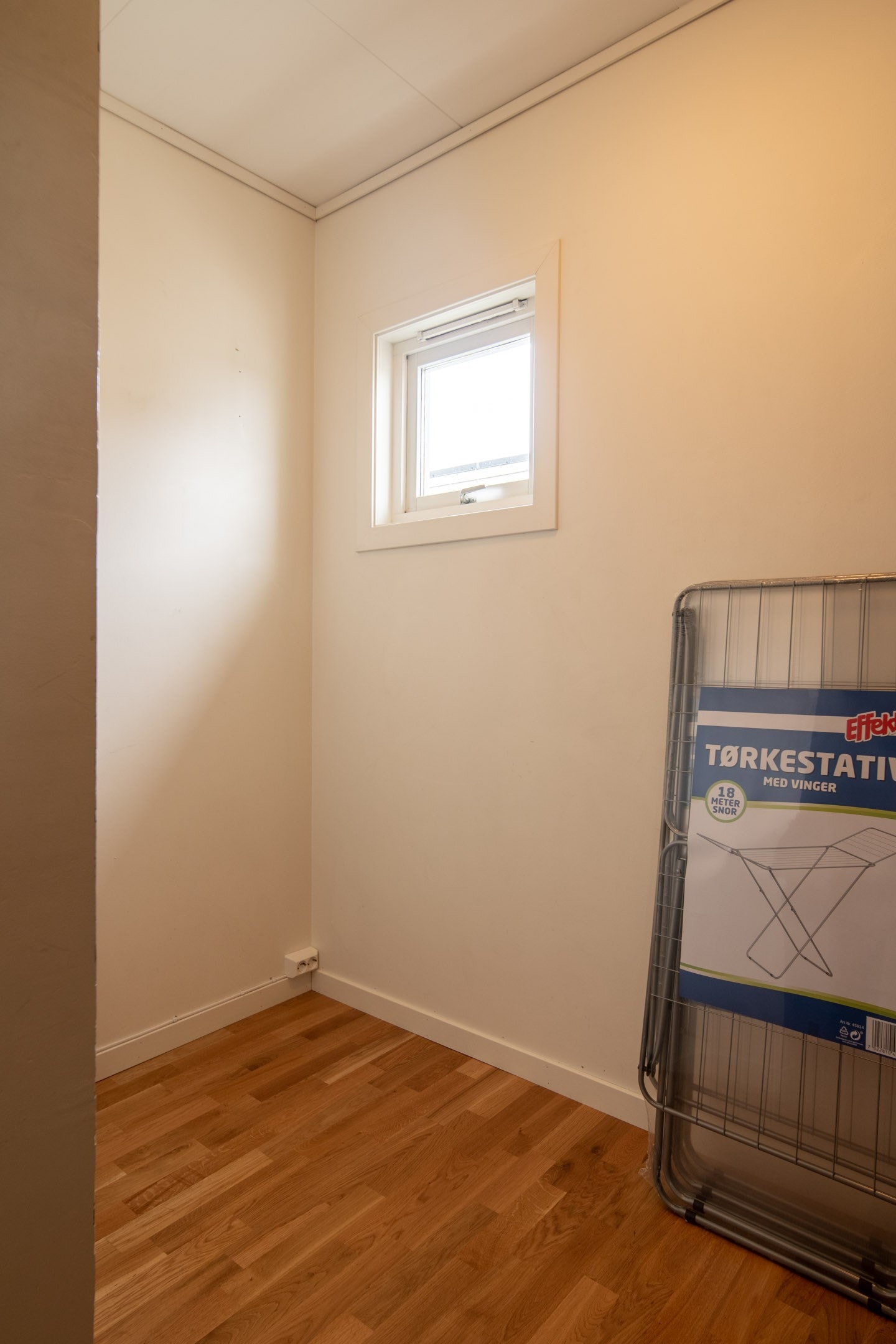 Oppbevaringsrommet kan også egne seg godt til å tørke klær Galleribilde