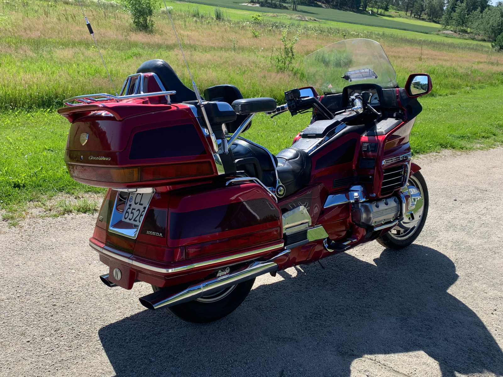 Til Salgs Honda Goldwing Gl1500 Sex 1999 1520 Ccm Cruiser Finn No