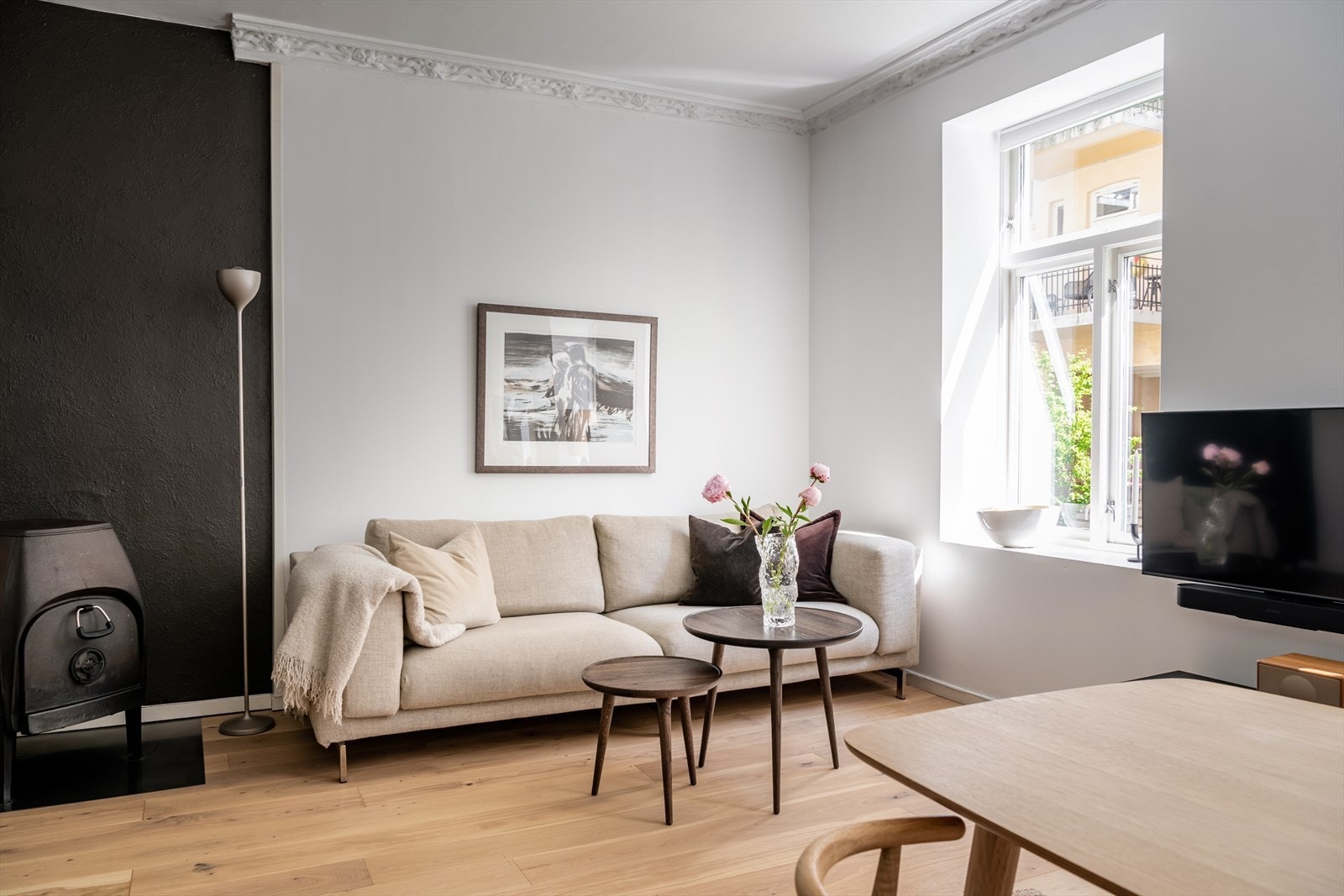 Åpen stue løsning Galleribilde
