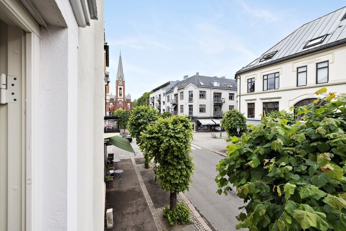 Utsikt fra fransk balkong Galleribilde